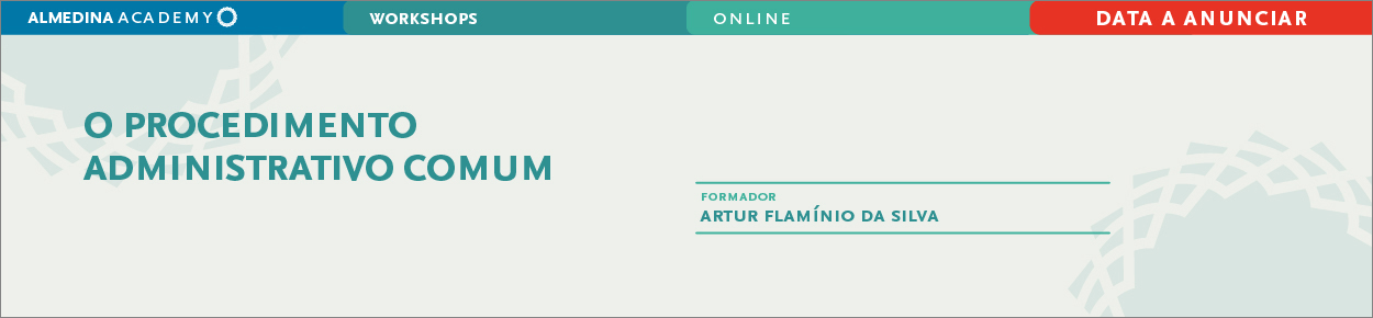 O Procedimento Administrativo Comum 